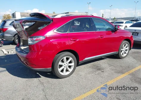 2010 Lexus Rx 350 z USA, uszkodzony, nr VIN JTJZK1BA5A2409594